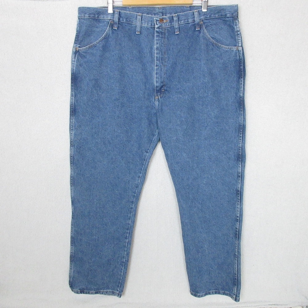 Rustler Mens Regular Fit Straight Leg Jeans 44x30 New Hard Working Denim